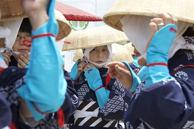 OKAZAKI, ESTADO DE AICHI , JAPÃO - 07/06/2015 O principe Akishino e a Princesa Kiko visitam a cidade de Okazaki durante as festividades de 100 anos do TAUE MATSURI , festival de plantio de arroz que simboliza o início do plantio de arroz na região central do Japão. Foto : Marcelo Hide/Fotos públicas