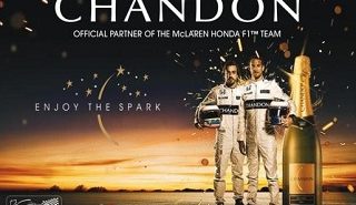 CHANDON É PARCEIRA OFICIAL DA EQUIPE MCLAREN HONDA