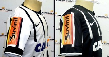 SUVINIL VESTE A CAMISA DO CORINTHIANS