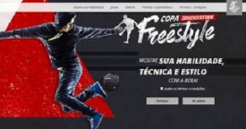 BRIDGESTONE ABRE INSCRIÇÕES PARA COPA DE FREESTYLE