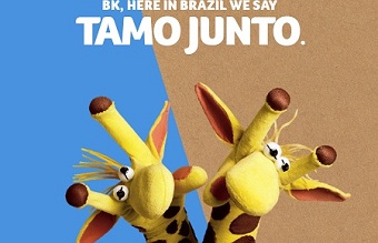 GIRAFFAS COM BURGER KING EM ATLANTA