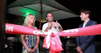 Eduardo Paes inaugura novo escritório da CNN no Rio de Janeiro
