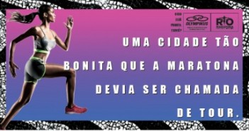 OLYMPIKUS ENALTECE A MARATONA DO RIO